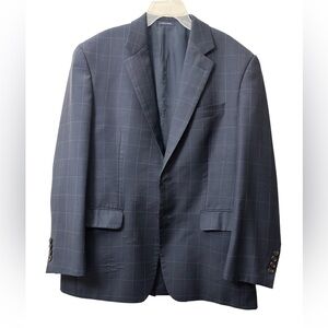 Ralph Ralph Lauren Navy Windowpane Blazer